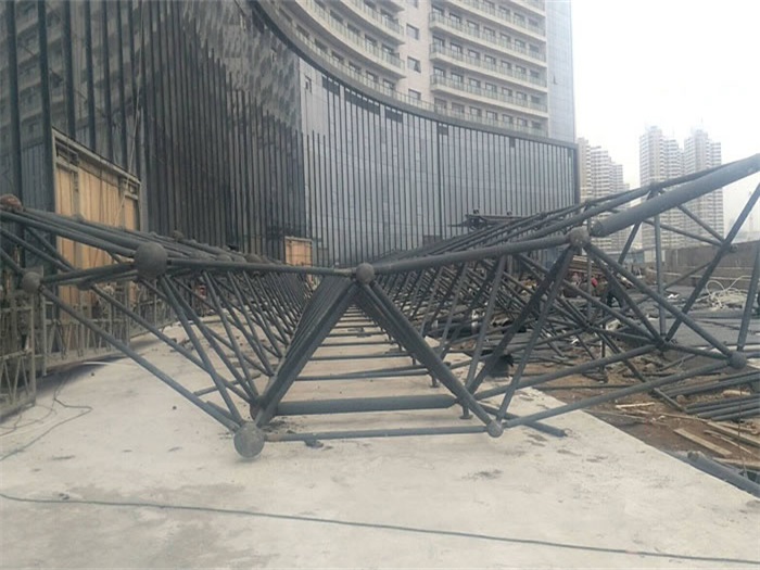 北流万豪酒店雨棚网架